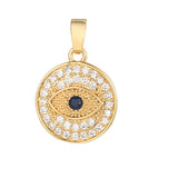 3pcs/Lot Copper Zircon Starry Sky Perfume Pendant DIY Necklace Pendants