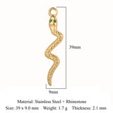 3pcs Butterfly Charm Snake Necklace Sea Horse Women Jewelry