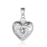 3pcs Love Arrow Heart Rainbow Copper Zircon Charms Necklace Making