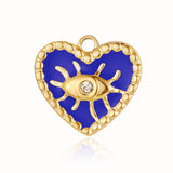 3pcs/Lot Evil Eye Sun Moon Hamsa Hand Zircon Necklace Pendant