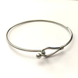 3pcs Stainless Steel Wire Chain Cuff Bangle for DIY Jewelry