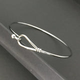 3pcs Stainless Steel Wire Chain Cuff Bangle for DIY Jewelry