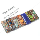 3pcs Natural Stone Earrings for DIY Pendant Necklace