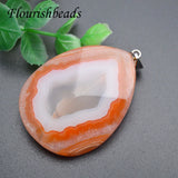 3pcs Green Aventurine Crystal Quartz Pendant for DIY Jewelry Necklace