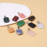 3pcs Natural Stone Pendant Quartz Agate Healing Crystals