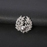 Set of 3 Christmas Pearl Bowknot Brooches for Coat Sweater Dress