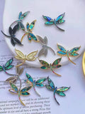 3pcs Rainbow Abalone Shell Pendants Charms for Necklace Making Women Gift