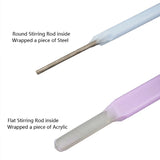 3pcs Round Bar Silicone Stir Sticks for Resin Epoxy DIY Crafts