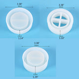 3pcs Round Storage Box Resin Mold Epoxy Silicone Resin Mould DIY Crafts