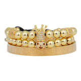 Crown Ball Charms Roman Number Bracelets & Bangles