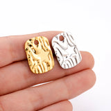 3pcs Stainless Steel Star Charms Geometric Pendant DIY Jewelry Making