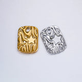 3pcs Stainless Steel Star Charms Geometric Pendant DIY Jewelry Making
