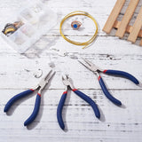 3pcs Stainless Steel Jewelry Pliers Handle Anti-slip Cutting Tools