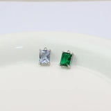 3pcs CZ Stones Tear Charms Pendant DIY Handcraft