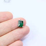 3pcs CZ Stones Tear Charms Pendant DIY Handcraft