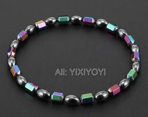 3pcs Weight Loss Anklet Magnet Therapy Bracelet Magnetic Hematite