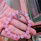 Pink Crystal Bracelet Girl Lolita Pendant Mix