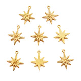 316 Stainless Steel Heart Sun Star Moon Pendant DIY Jewelry Charm Top Never Fade