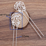 3pcs/lot Flower Tiaras Hairpin Chinese Hair Sticks Bridal Hair F