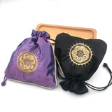 3pcs 5 Colors Silk Mini Drawstring Cosmetic Storage Dust Bag Pouch
