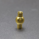 3pcs/lot Stainless Steel Magnetic Clasps for Leather Cord