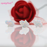 (3pcs/lot) 8*10mm Opal Hamsa/Hand Shape Opal Beads Pendant Many Colors