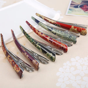 Vintage Duckbill Hair Clip Claws Women Barrettes Headwear Hairpin Clamp
