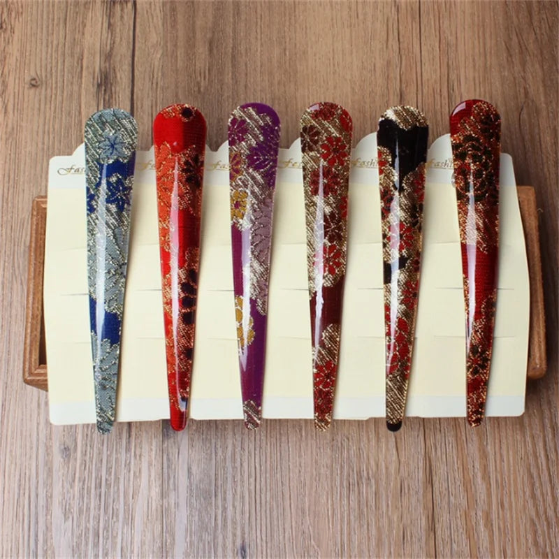 Vintage Duckbill Hair Clip Claws Women Barrettes Headwear Hairpin Clamp