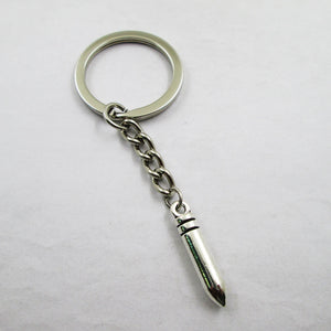 3pcs Bullet Charms Keyring Birthday Present Pendant Keychain