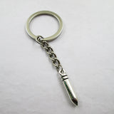 3pcs Bullet Charms Keyring Birthday Present Pendant Keychain