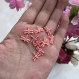 (3pcs/lot)Dragonfly Opal Stone Pendant 10*13mm