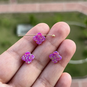 (3pcs/lot) 10mm OP09 Red Wine Opal Lantern Pendant DIY Necklace Jewelry