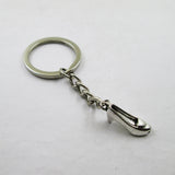 3pcs/lot High Heel Shoe 3D Charms Keyring Pendant Keychain