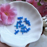 (3pcs/lot) Dragonfly Opal Stone Pendant for DIY Necklace