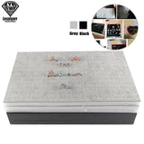 3pcs Jewelry Foam Tray Liners Velvet Jewellery Rings Bracelet Watch Case