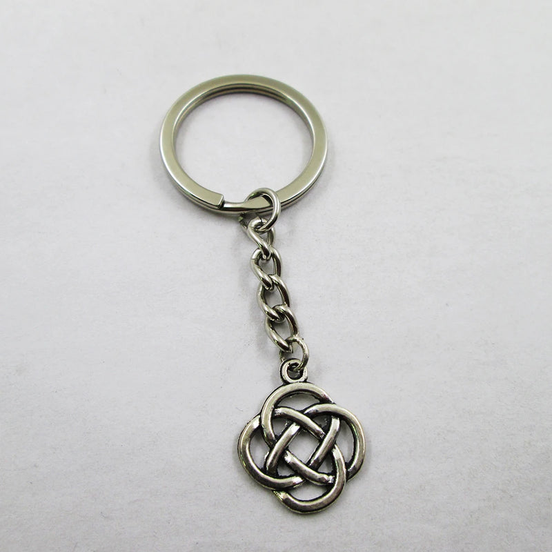3pcs/lot Knot Charm Keyring, Birthday Present Pendant Keychain