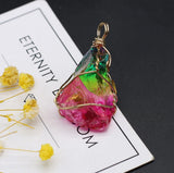 3pcs/lot Irregular Quartz Agates Pendant Charms for DIY Jewelry Making