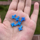 (3pcs/lot) Mint Cross Opal 9*12mm Drilled Hole Synthetic Opal Cross