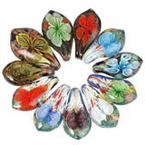 3pcs Random Lampwork Pendant Charms for Jewelry Making DIY Necklace