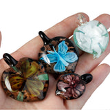 3pcs Random Lampwork Pendant Charms for Jewelry Making DIY Necklace