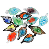 3pcs Random Lampwork Pendant Charms for Jewelry Making DIY Necklace