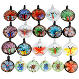 3pcs Random Lampwork Pendant Charms for Jewelry Making DIY Necklace