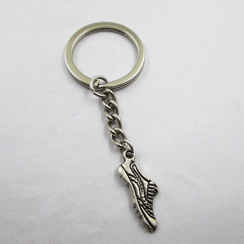 3pcs Running Shoes Keyring Charm Pendant Keychain