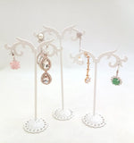 3pcs/lot Jewelry Display Stand Set Black/Bronze/White