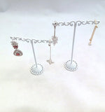 3pcs/lot Metal Jewelry Earrings Display Stand Set