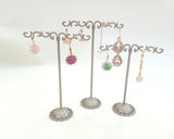 3pcs/lot Metal Jewelry Earrings Display Stand Set