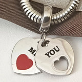 3pcs Stainless Steel Pandora Charms Non-Fading Handmade Jewelry for Bracelet
