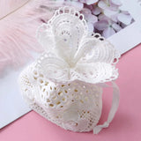 3pcs Hollow Lace Jewelry Bags Party Gift Drawstring Pouches