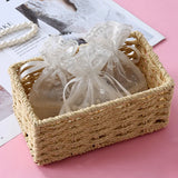 3pcs Lace Jewelry Gift Bags Hollow Flower Drawstring Pouches