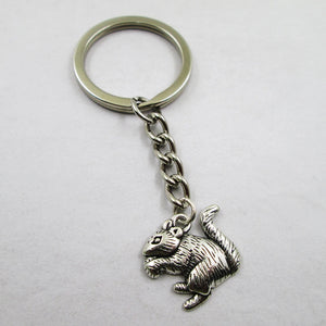 3pcs/lot Mouse Charms Keyring Pendant Keychain